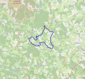 Poziția localității Couffy-sur-Sarsonne