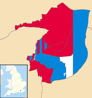 Crawley UK local election 2021 map.svg