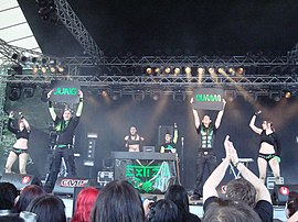 Extize live at the Amphi Festival 2010.