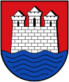 Wappen bis 1973 und seitdem des Ortsteils Seeburg