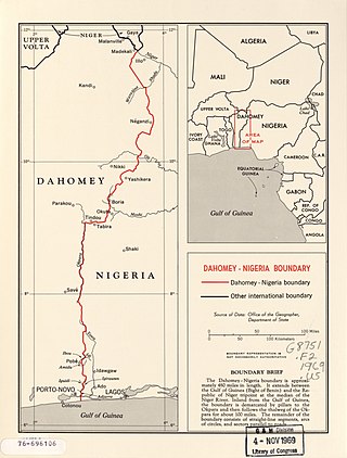 <span class="mw-page-title-main">Benin–Nigeria border</span> International border