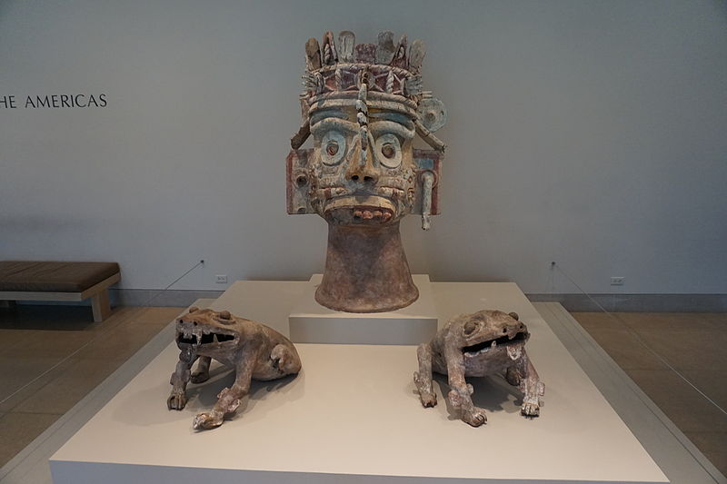 File:Dallas Museum of Art July 2015 03 (Tlaloc and two frogs).jpg