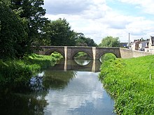 The bridge connecting Deeping St James and Deeping Gate crosses the old course of the River Welland.