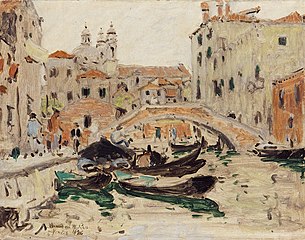 View of the Canal, Venice