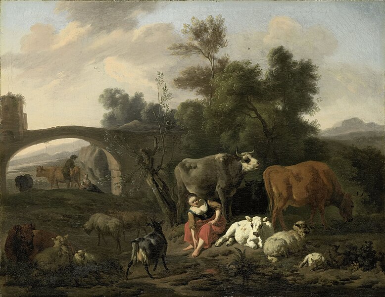 File:Dirck van Bergen - herders met vee.jpg