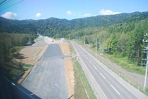 Doto Expressway-tomamu, shimukappu-village, hokkaido, japan.JPG