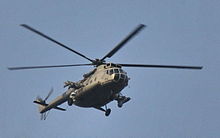 An Egyptian Air Force Mi-17 circling over Tahrir Square EAF Mi-17 over Cairo.jpg