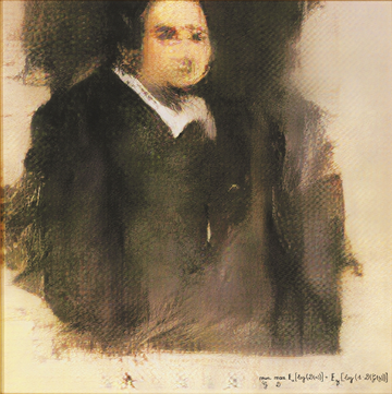 Portret van Edmond de Belamy