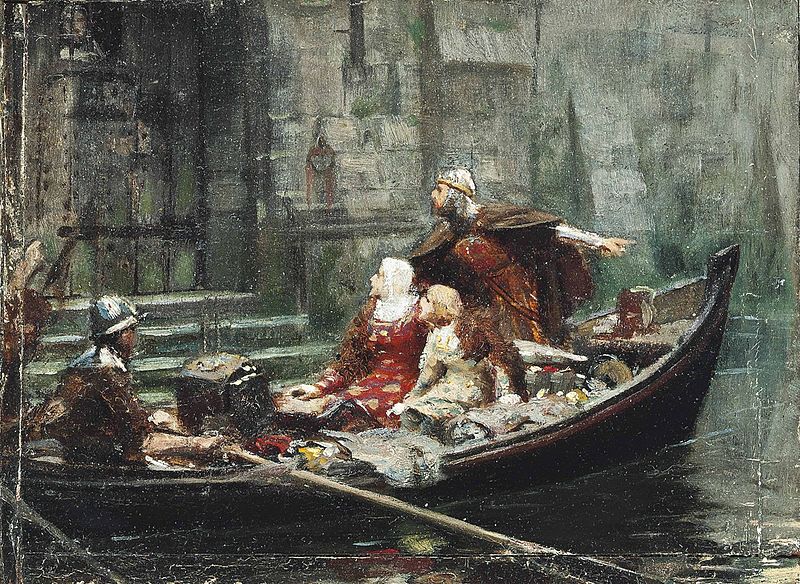 File:Edmund Blair Leighton - In Time of Peril (study).jpg