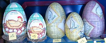 Easter eggs from France