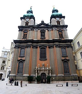 Church of St. Mary the Virgin, Budapest Historic church in Budapest, Hungary