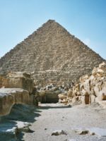 Piramide van Mycerinus te Gizeh
