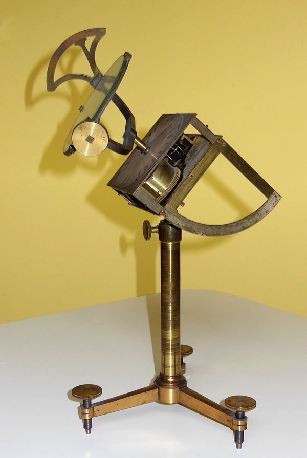 Heliostat by the Viennese instrument maker Ekling (c. 1850)