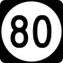 Kentucky Route 80 Markierung