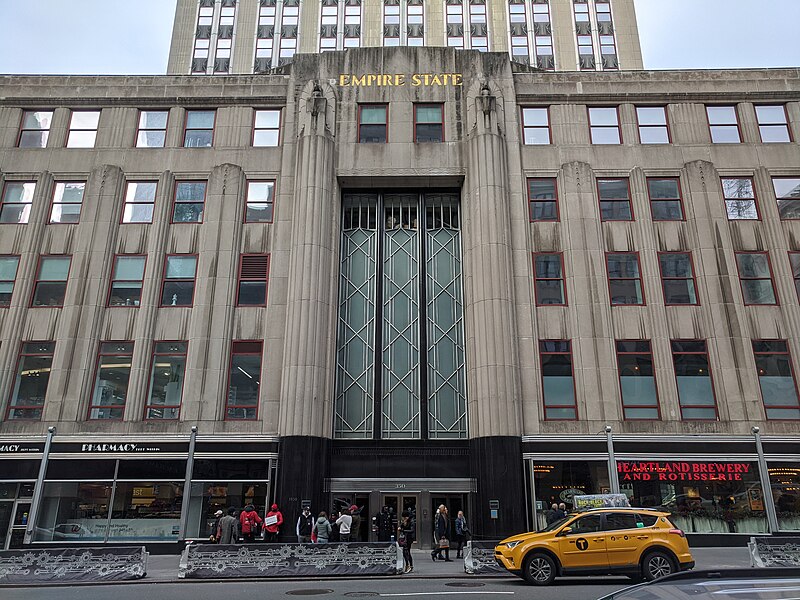 File:EmpireStateBuilding20205thAvenueEntrance.jpg