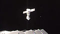 A TMA-18M separa-se da ISS encerrando a Expedição 46