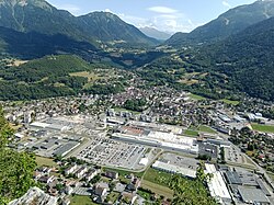 Skyline of Faverges