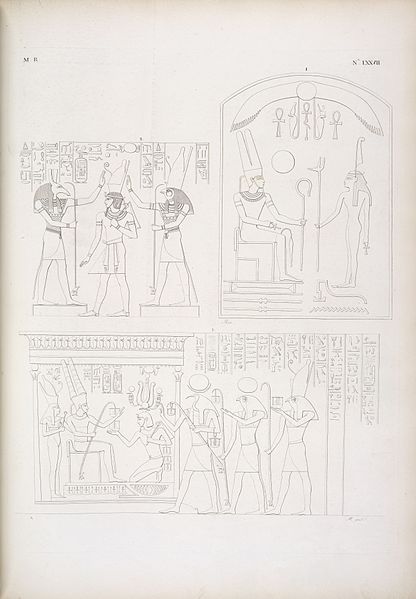 File:Fig. 1. Prenome e nome-proprio di Ramses III anaglificamente espresso dietro il colosso di Luqsor (Luxor) sopra nominato. Fig. 2.Horus e il Dio della Nubia gl'impongono le mani. Fig. 3. (NYPL b14291206-425686).jpg