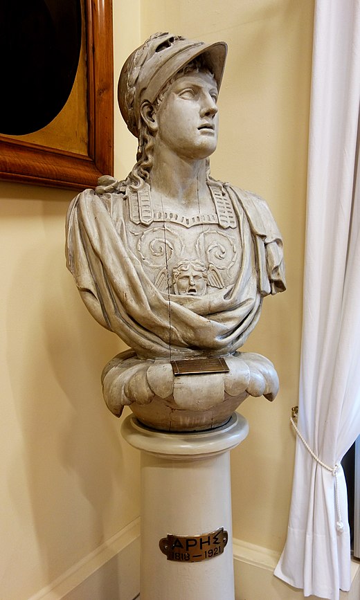 The figurehead of the Greek brig Aris, c. 1807. National Historical Museum, Athens.