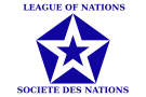 Une des emblèmes de la SdN, utilisée de 1939 à 1941.
