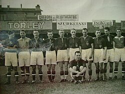 Hungary preparing for the 1938 FIFA World Cup FRANCISCO SAS SOHN. JPG.JPG