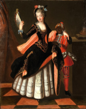 マリー・ルイーズ・エリザベート・ドルレアンといわれている肖像画