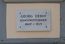 Göttinger Gedenktafel - Georg Dehio.jpg