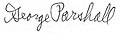 I learned that signatures have a particular public domain tag. This one is in an article.
