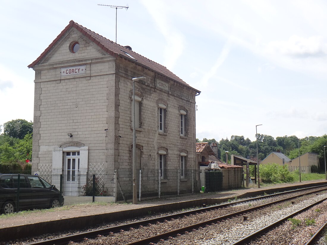 Gare de Corcy