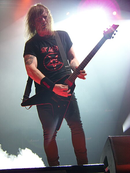 Guitarist Gary Holt has been a member of Exodus since 1981, and is the only member to have performed on all of the band's albums.