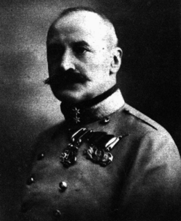 Karl Georg Huyn Colonel General of Austria Hungary