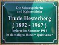 Trude Hesterberg, Seestraße 1, Heringsdorf, Deutschland