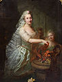 Portrait de Magdalene von Olthof (1762/64)