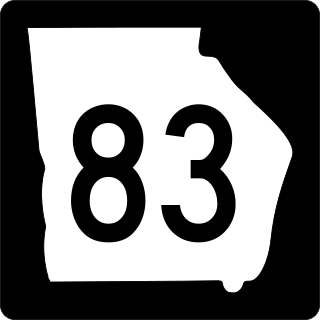 <span class="mw-page-title-main">Georgia State Route 83</span> State highway in Georgia