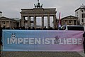 Geradedenken antifascist protest with conspiracist demonstration in background Berlin 2020-11-18 11.jpg by GPSLeo