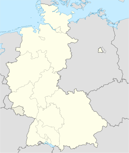 ไฟล์:Germany, Federal Republic of location map October 1949 - November 1950.svg
