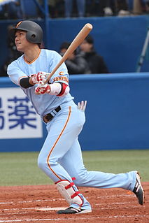Hayato Sakamoto Japanese baseball player