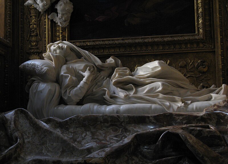 File:Giovanni Lorenzo Bernini-Blessed Ludovica Albertoni-Basilica of San Francesco a Ripa.jpg