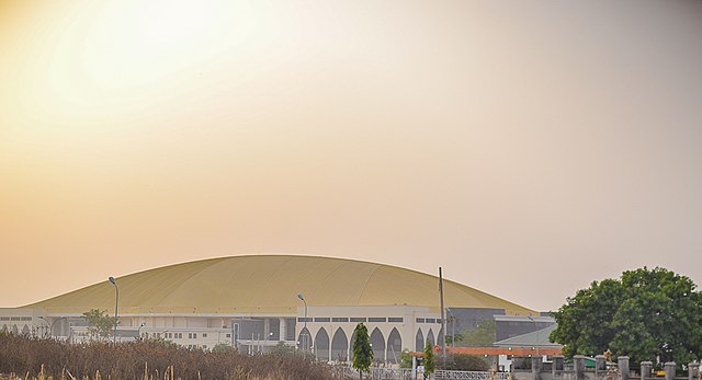 The Glory Dome, affiliated with Dunamis International Gospel Center, with 100,000 seats, in Abuja, Nigeria