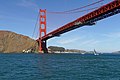 Golden Gate Bridge in SF as seen from water (NW side).jpg