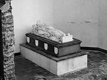 His tomb before 1965. Graftombe van Reinoud van Brederode (1965).jpg