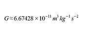 Miniatura para Constante de gravitación universal