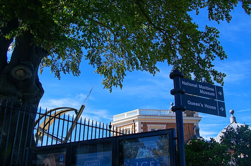 File:Greenwich Park - View West on Octagon Room Royal Observatory.jpg