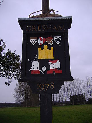 <span class="mw-page-title-main">Gresham, Norfolk</span> Human settlement in England