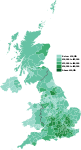 Gross disposable household income (GDHI) across the UK mapped in 2020