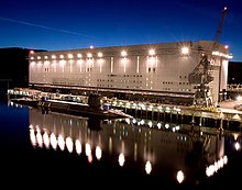 HMS Vigilant alongside Faslane Naval Base. MOD 45147682 HMS Vigilant alongside Faslane Naval Base. MOD 45147682.jpg