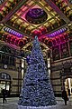 Albero di Natale alla stazione di Groninga