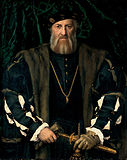Шарль де Солье, сир де Моретт. 1534—1535. Дерево, масло. Галерея старых мастеров, Дрезден