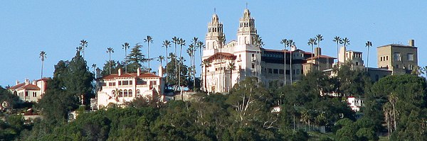 View of Hearst Castle