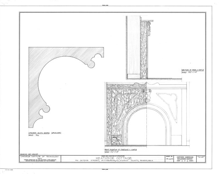 File:Heathside Cottage, 416 Catoma Street, Pittsburgh, Allegheny County, PA HABS PA,2-PITBU,33- (sheet 6 of 6).png